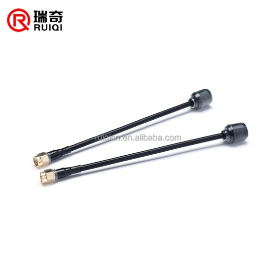 Ruiqi 5.8GHz 5Dbi 5000-6000MHz 150mm RHCP/LHCP RP-SMA/SMA FPV Antenna for FPV Drone Part